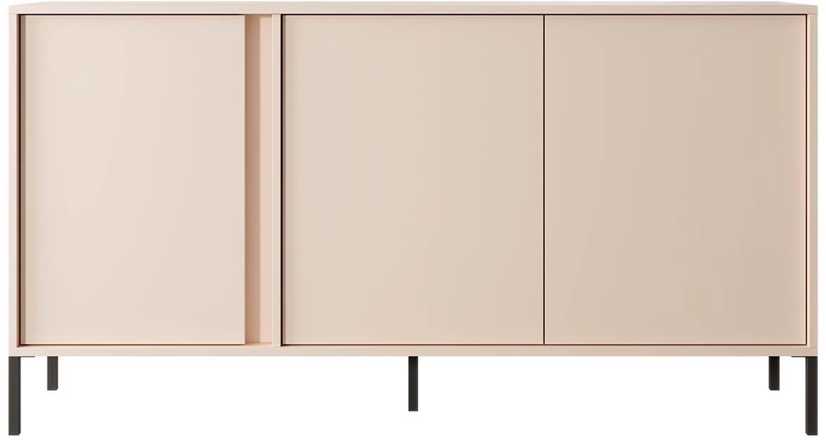 DAST 153 3D2S komoda3 vrata 153,1x39,5x81,4 cm bež