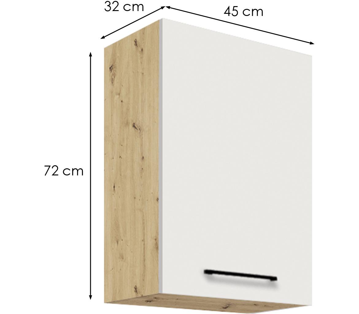 Infinity 32G kuhinjski element 1 vrata 45x32x72 cm bela