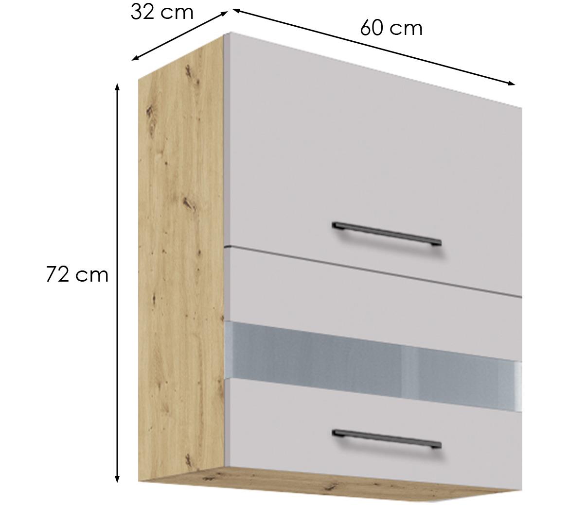 Infinity 40G kuhinjski element 2 vrata 60x32x72 cm latte