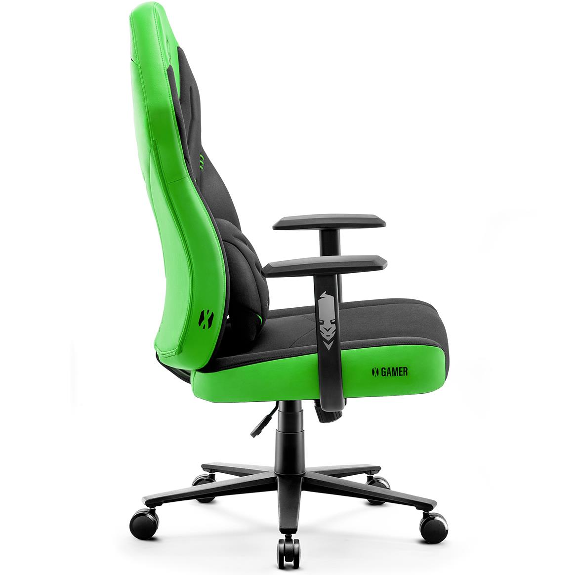 Diablo X-Gamer 2.0 kancelarijska stolica 68,5x56x118 cm crno zelena