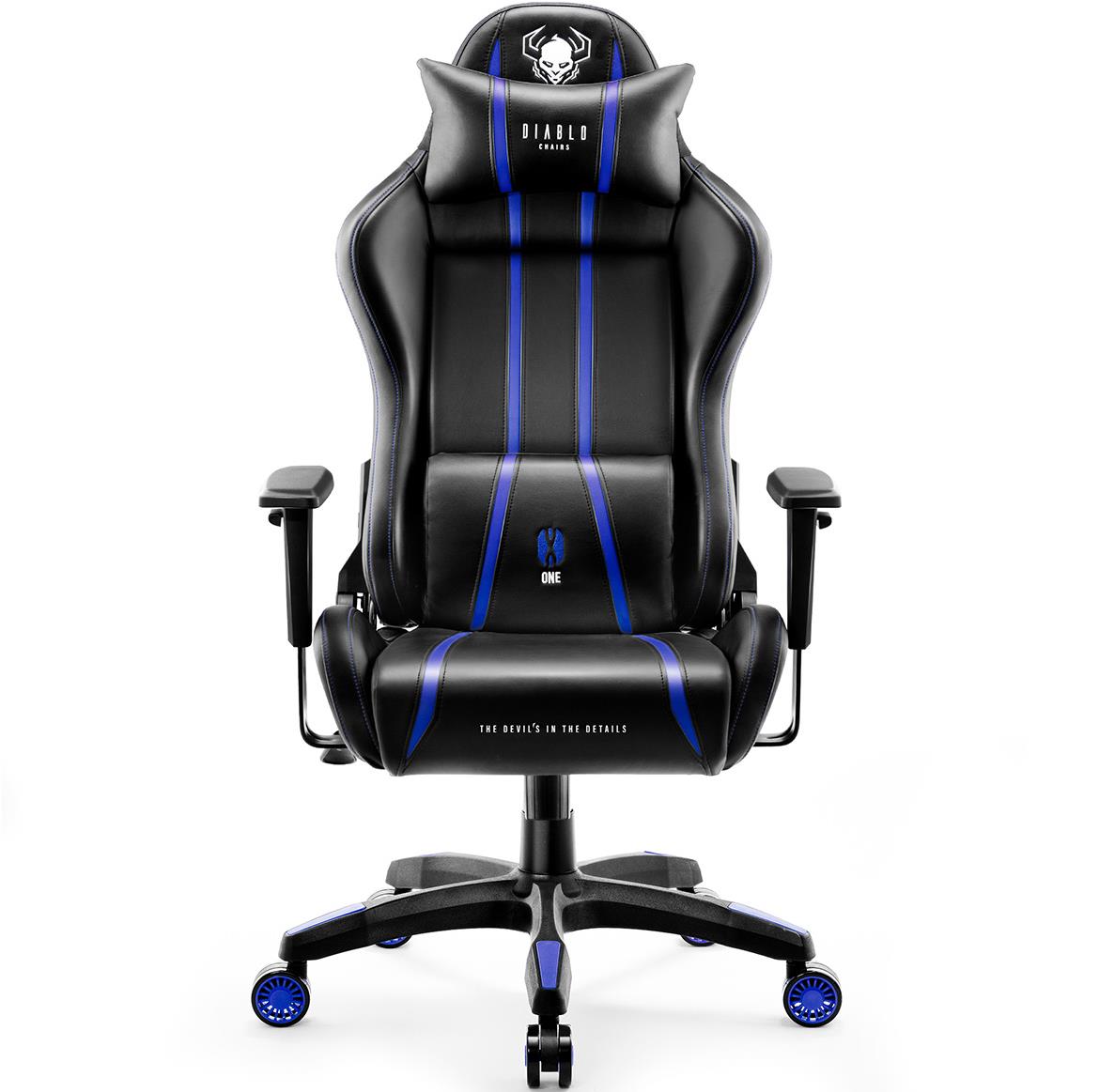 Diablo X-One 2.0 kancelarijska stolica 68x51x124 cm crno plava