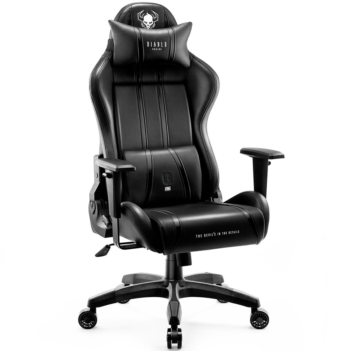 King Diablo X-One 2.0 kancelarijska stolica 72x54x134 cm crna