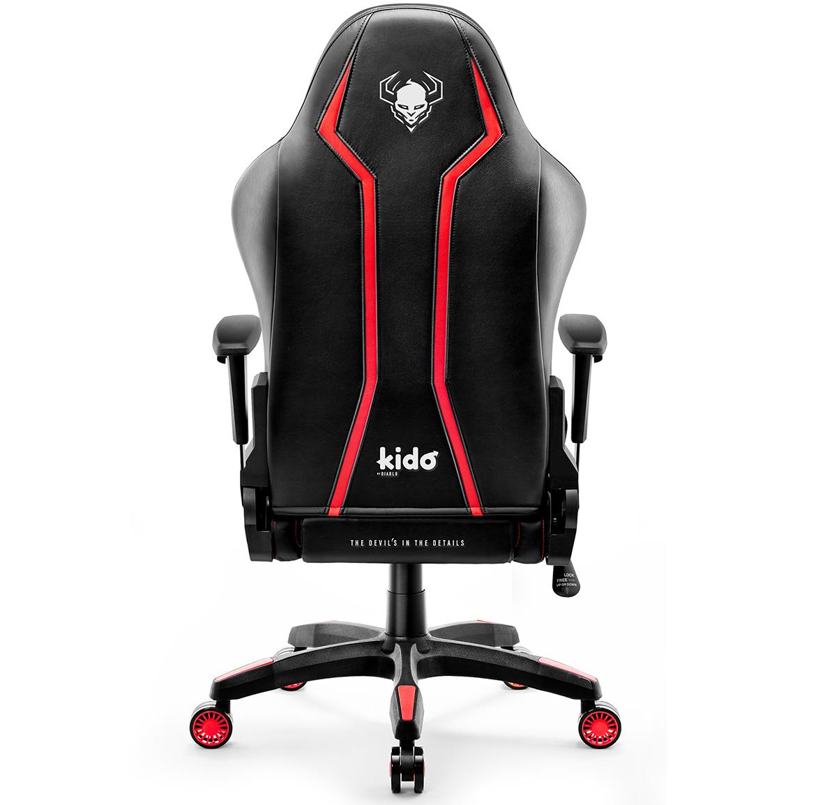 Diablo X-One 2.0 kancelarijska stolica 64x37x110 cm crno crvena