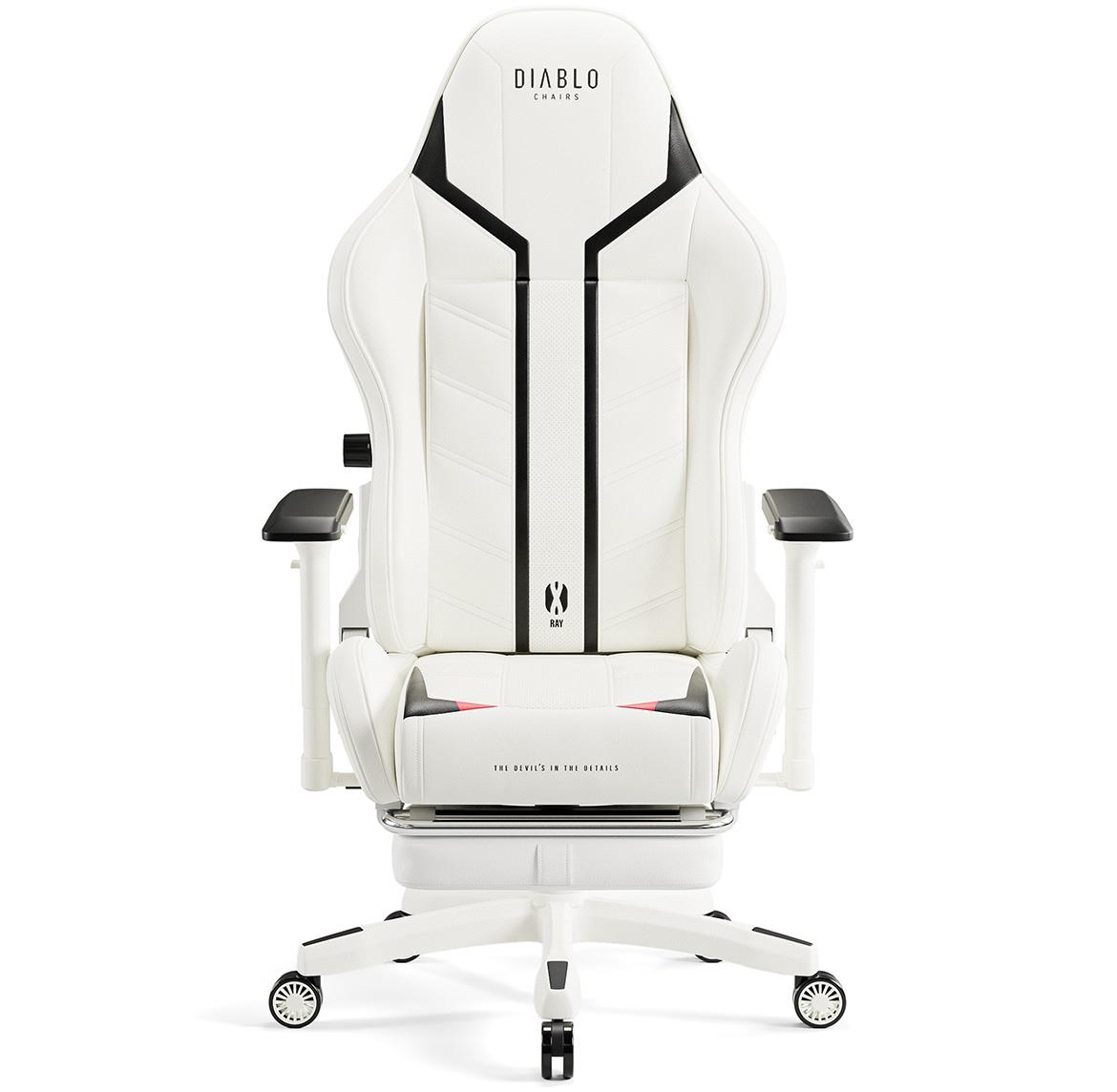Diablo X-Ray 2.0 kancelarijska stolica 68x52x125 cm crno bela