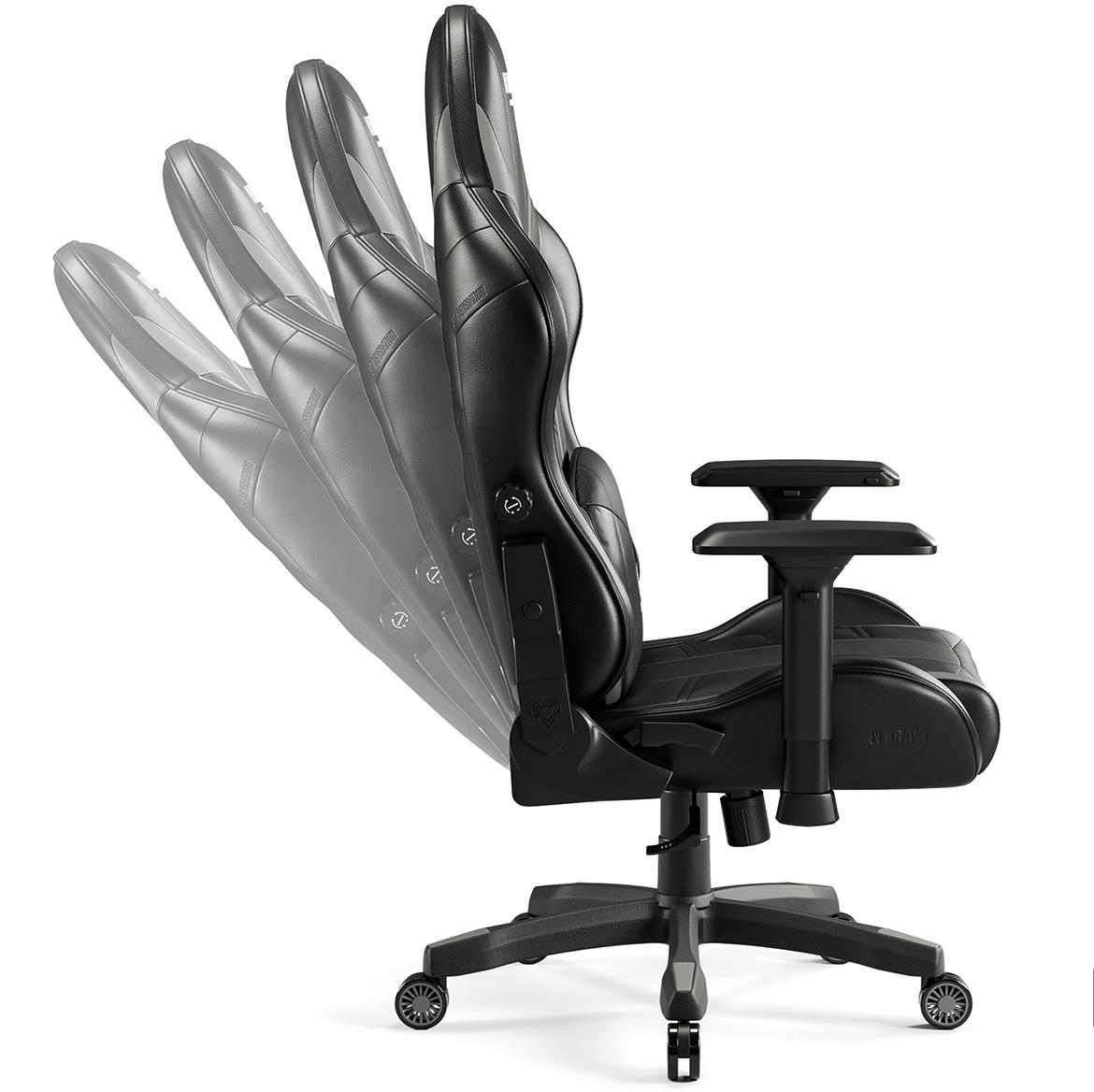 Diablo X-Ray 2.0 kancelarijska stolica 68x52x125 cm crno siva