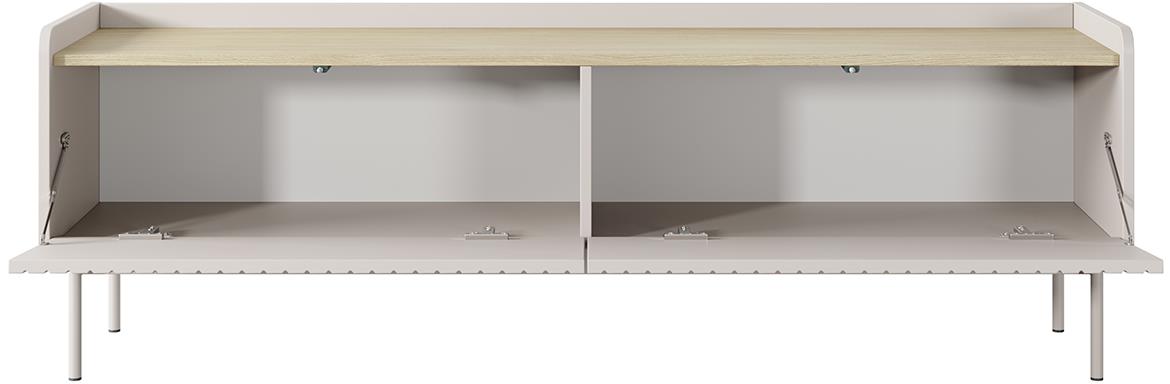 Level D TV komoda 2 vrata 153x38x50,2 cm bež