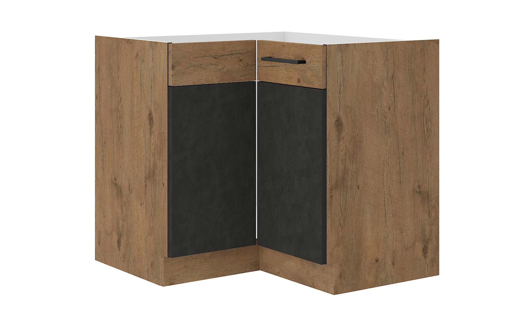 Vigo 90X90nd 2f bb baza ugaona 2vrata 90(84)x90(84)x87 grafit