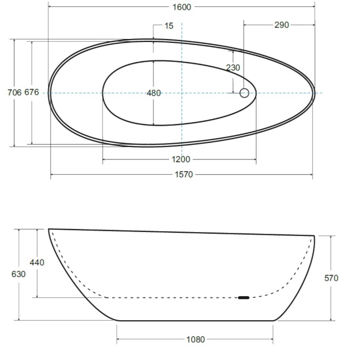 Samosto?eca kada Goya 160x70 bela + klik-klak hrom