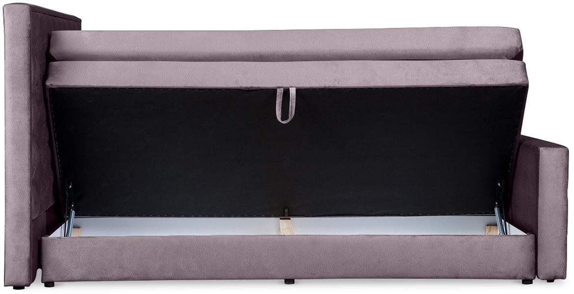 Suzy boxspring krevet 160x200 Monolith 62