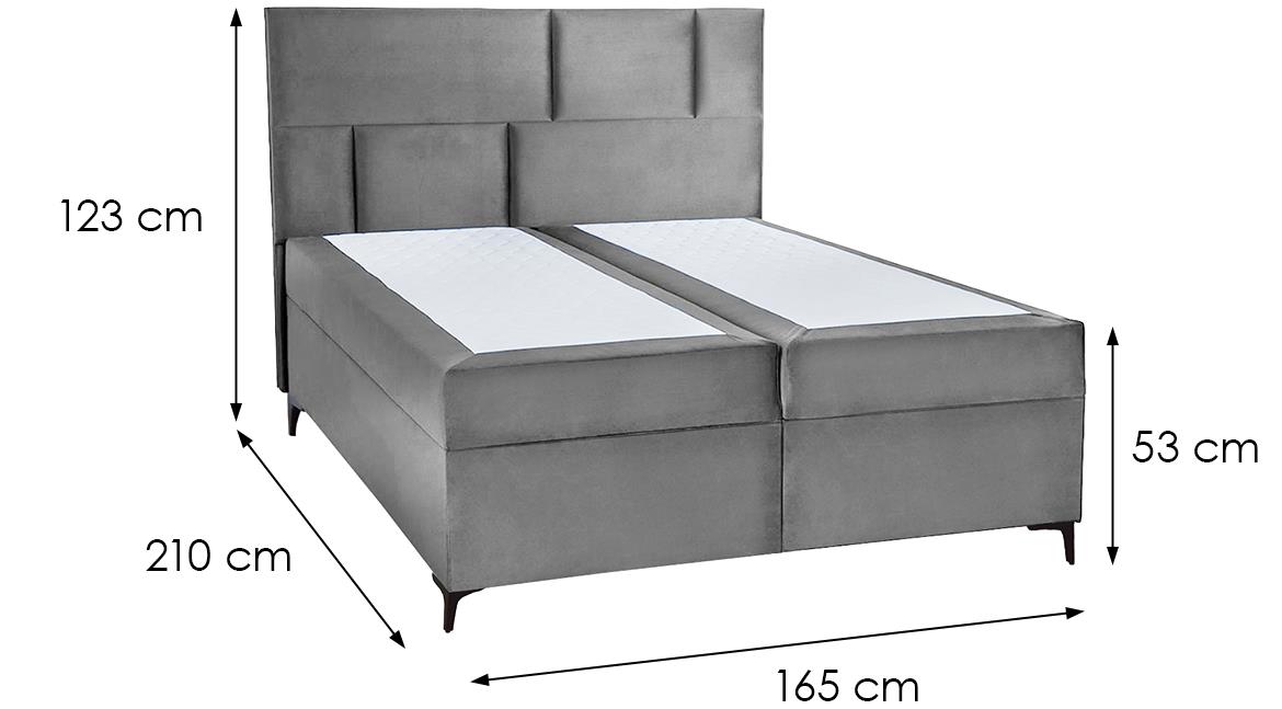 Portimo boxspring krevet 6 160x200 riviera 91