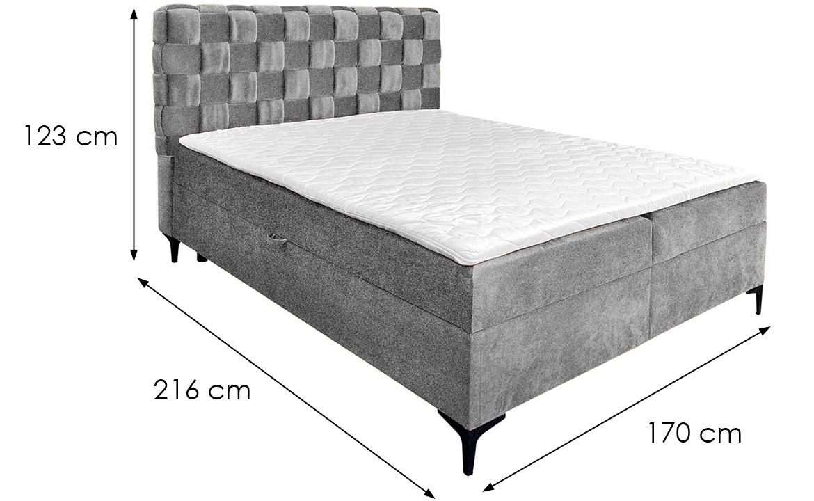 Morano boxspring krevet 160x200 element 23