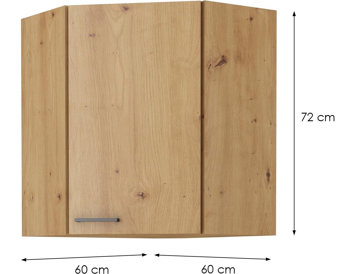 Modena 60x60 gn-72 1f (45°) ugaoni el.1vr.60x60x72 artisan hrast-artisan hrast