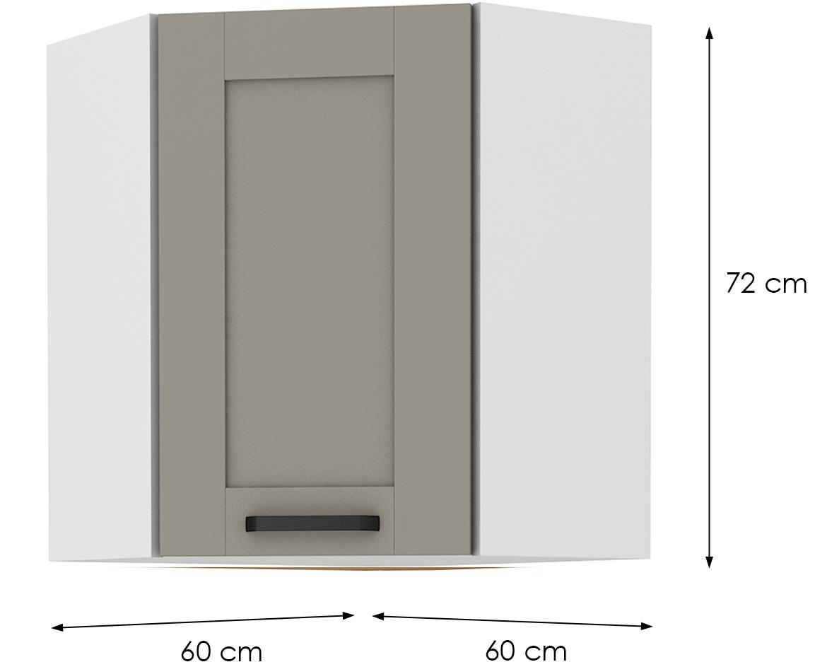 Luna 60x60 gn-72 1f (45°) ugaoni el.1vr.60x60x72 bela-siva clay