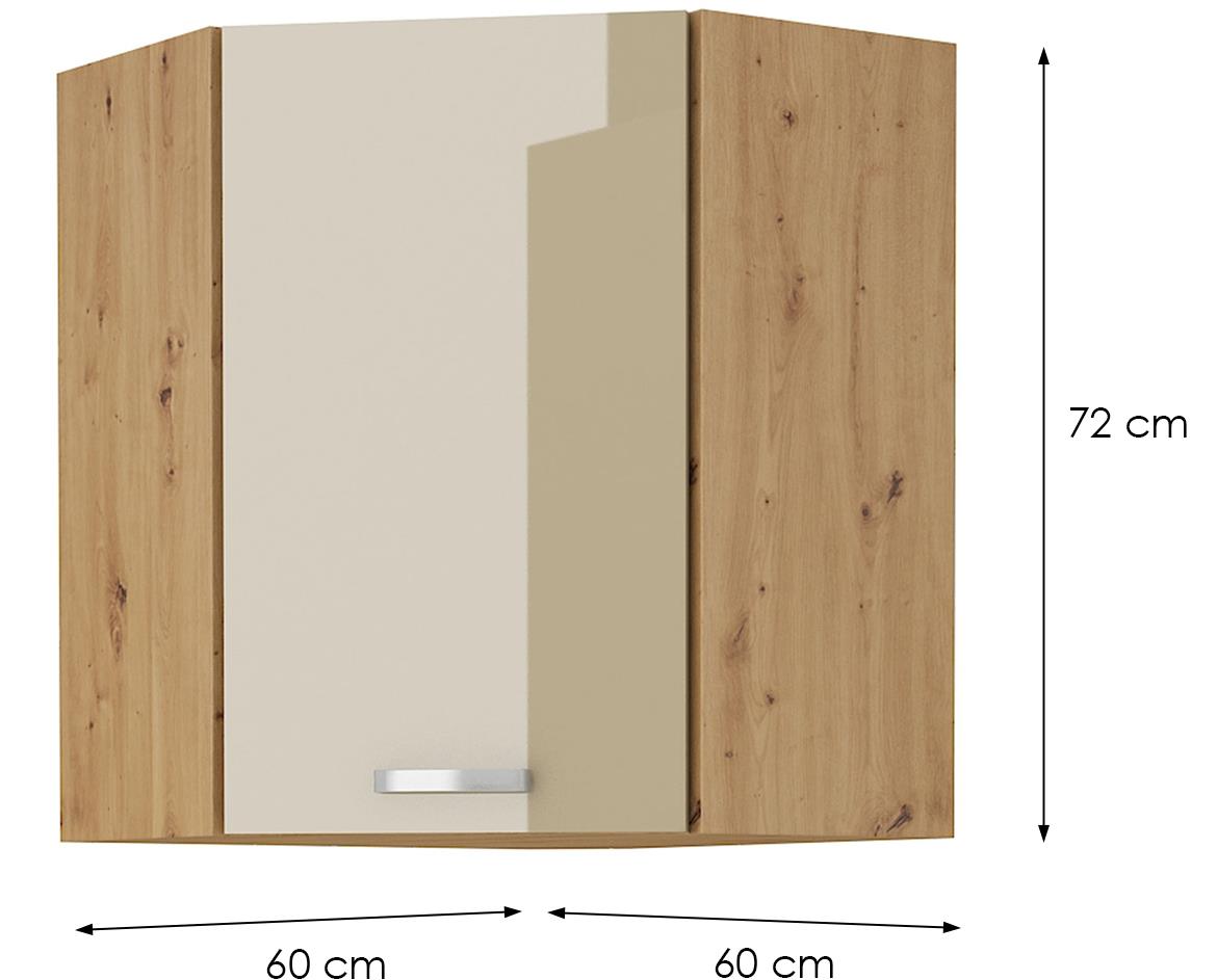 Artisan 60x60 gn-72 1f (45°) ugaoni el.1vr.60x60x72 artisan hrast-cappucino