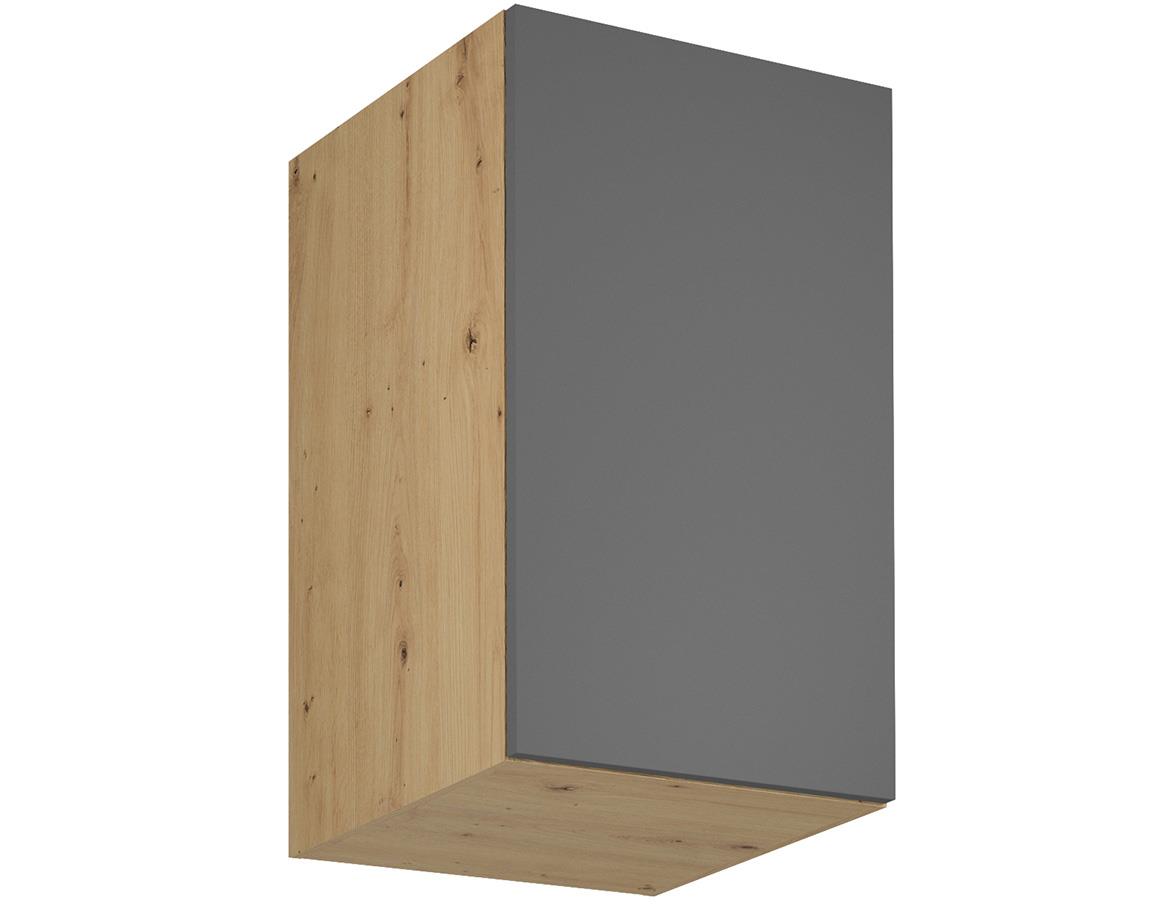 Langen g45g viseci element dublji 1vrata 45x45x72 artisan hrast/sivi