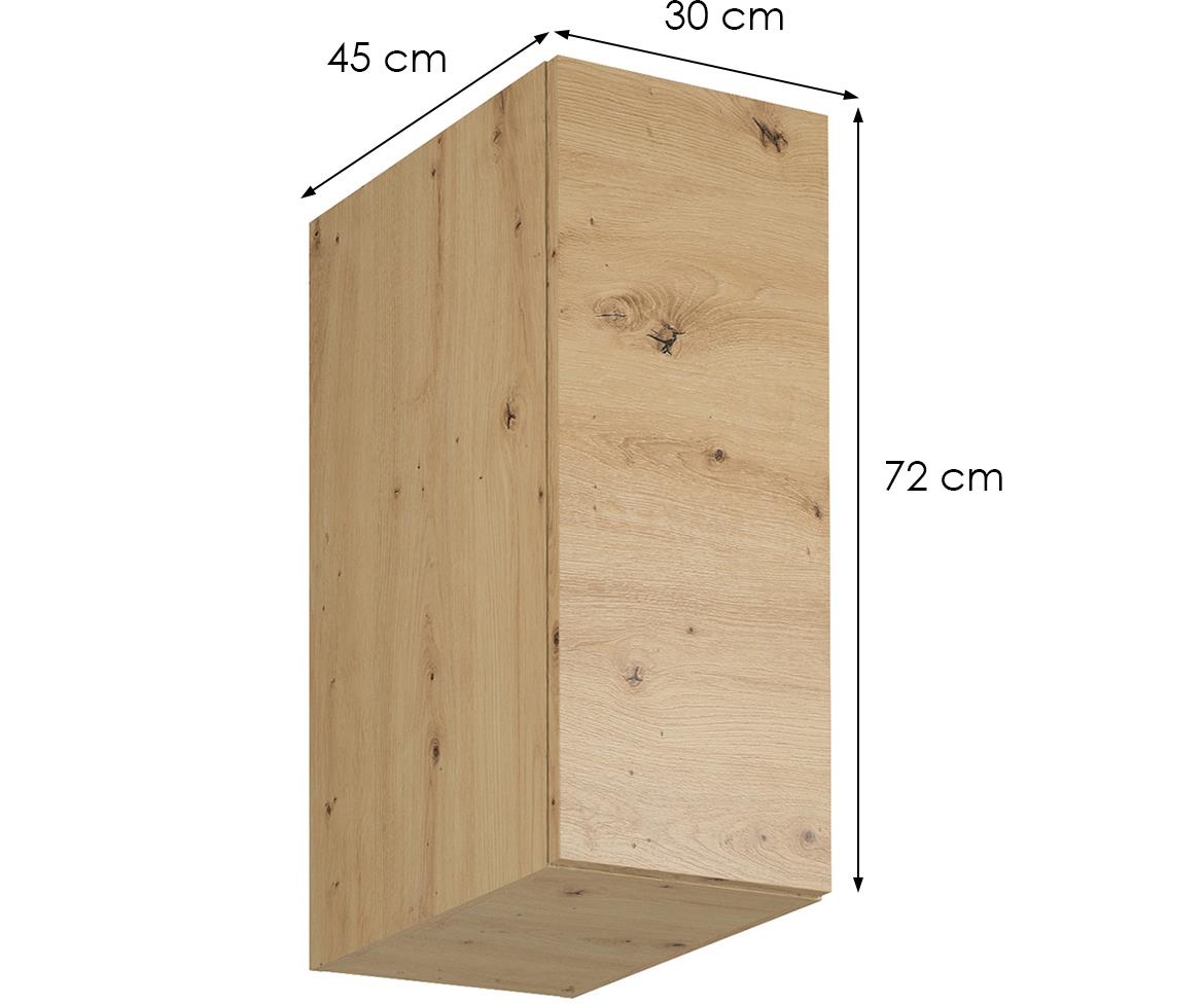 Langen g30g viseci element dublji 1vrata 30x45x72 artisan hrast