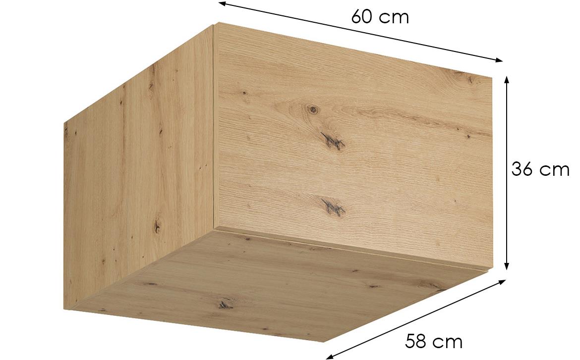 Langen n60 element dublji 1vrata 60x58x36 artisan hrast