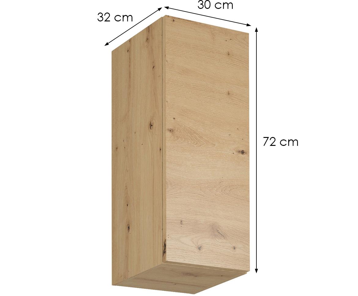 Langen g30 viseci element 1vrata 30x32x72 artisan hrast