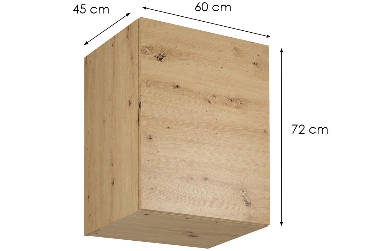 Langen g60g viseci element dublji 1vrata 60x45x72 artisan hrast