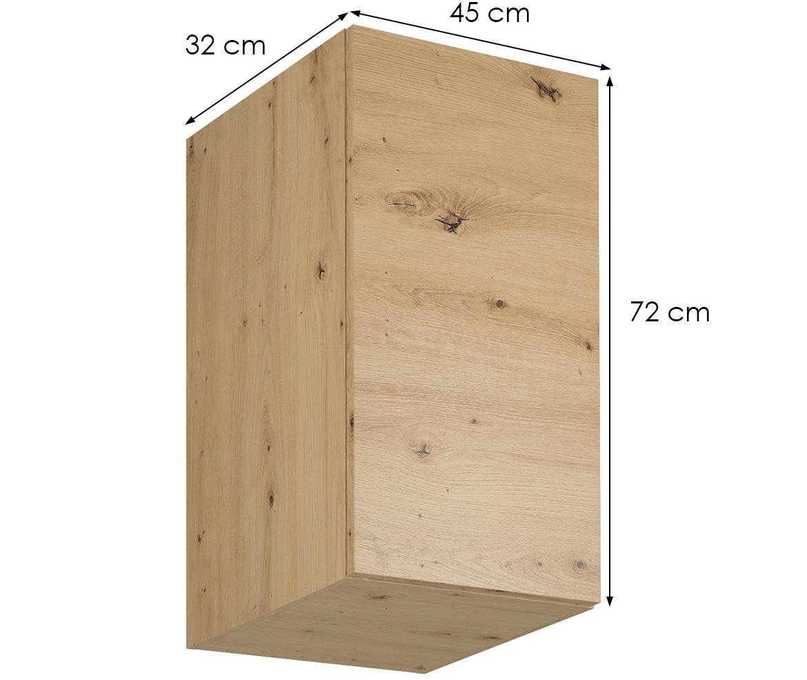 Langen g40g viseci element dublji 1vrata 40x45x72 artisan hrast