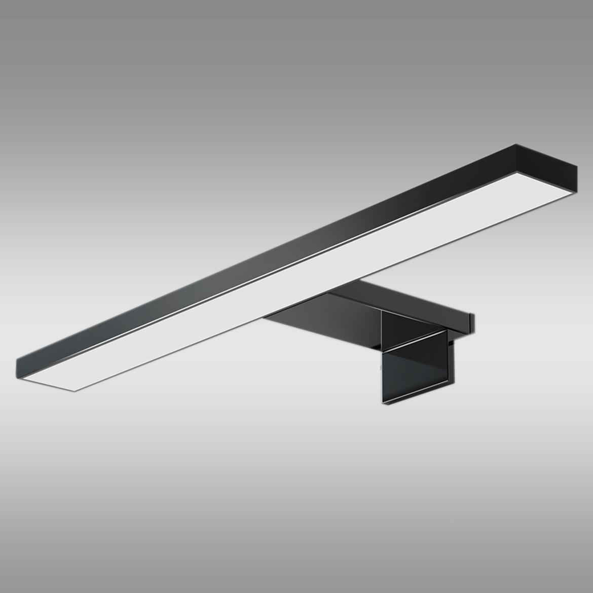 Kupatilska zidna lampa Ines LED crna 30cm