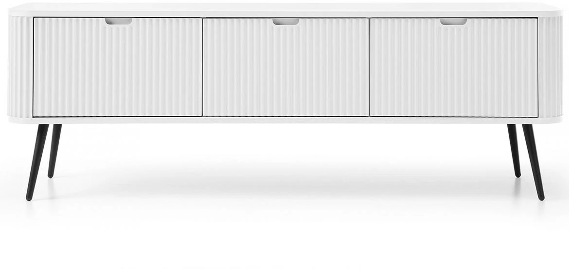 Zova TV komoda sa 3 vrata 168x39x57 cm bela