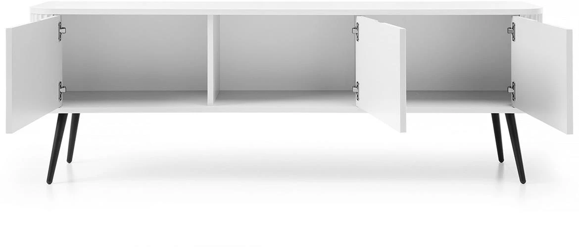 Zova TV komoda sa 3 vrata 168x39x57 cm bela