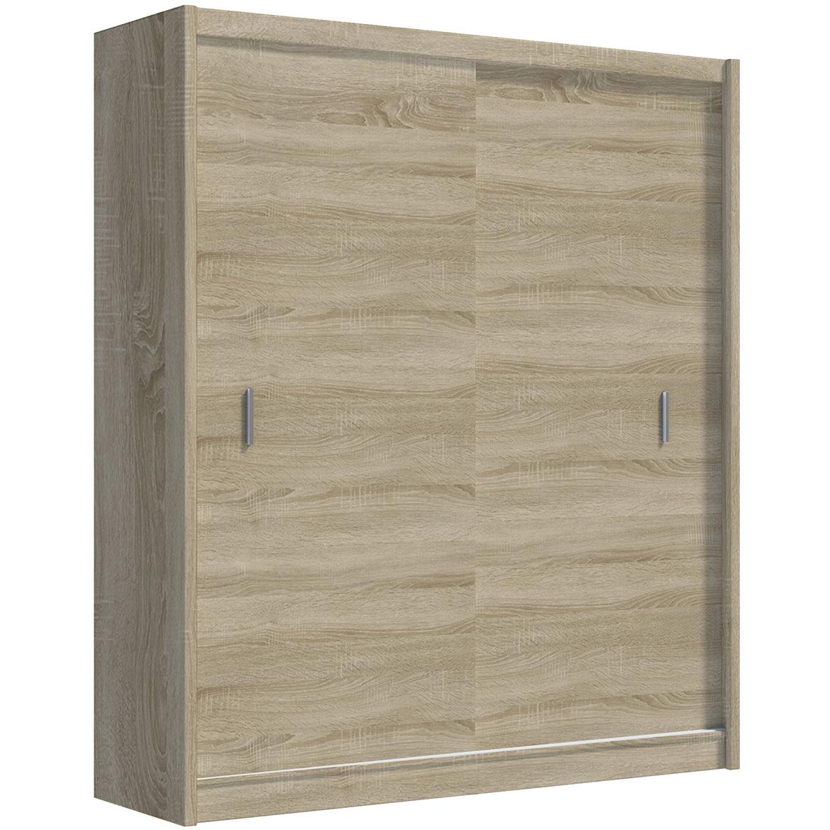 Multi 203 klizni ormar 2 vrata 203x61x215 cm natur (sonoma hrast)