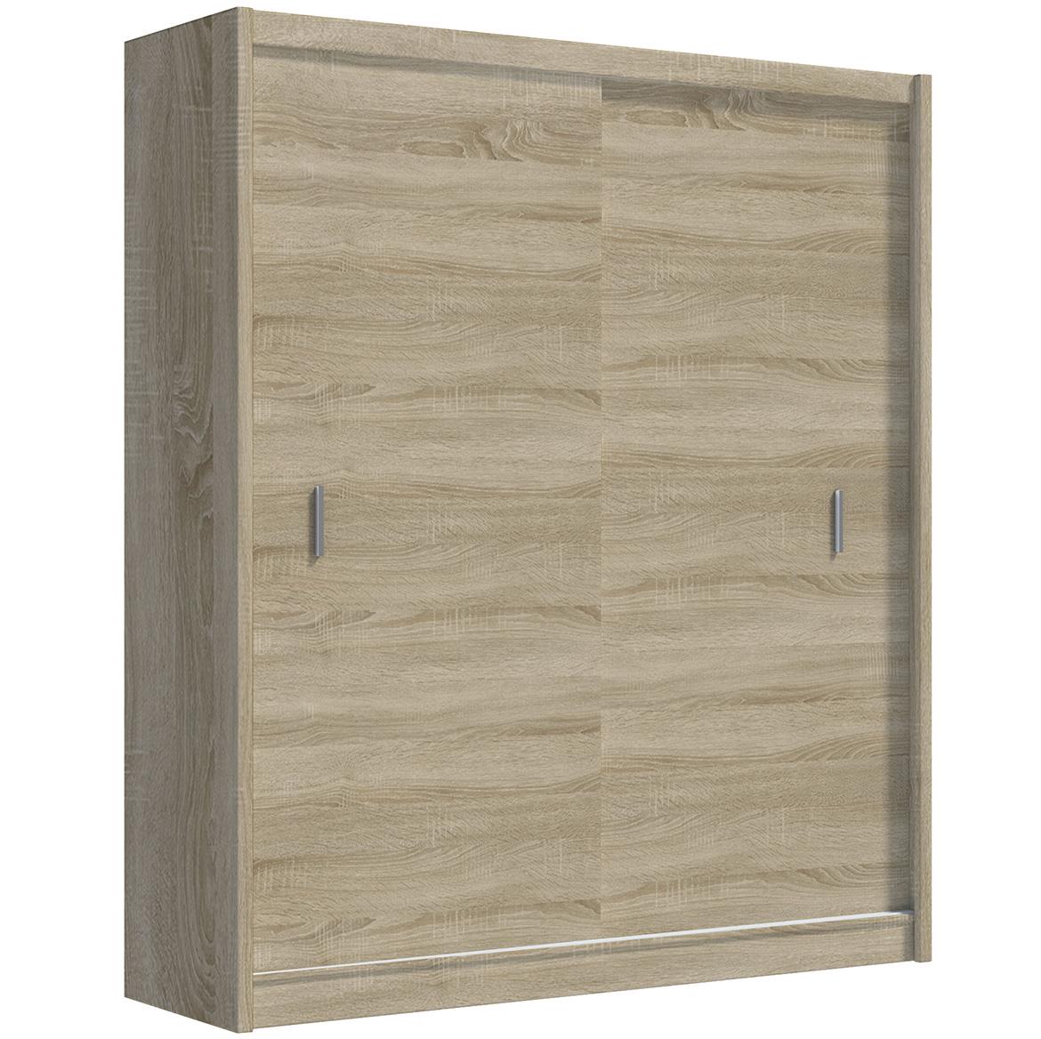 Multi 180 klizni ormar 2 vrata 180x61x215 cm natur (sonoma hrast)