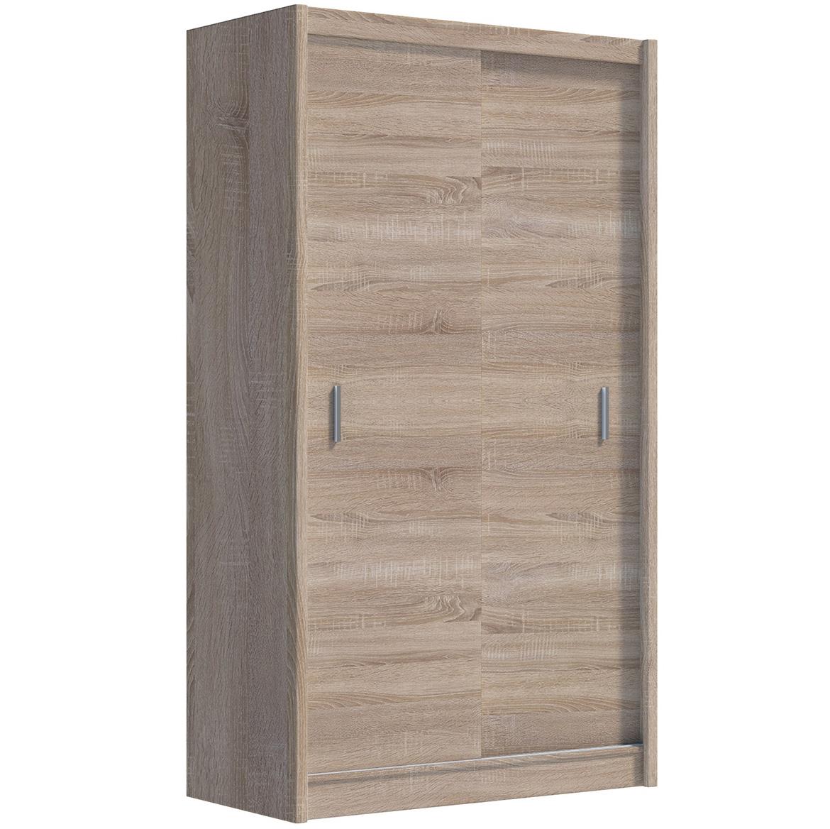 Multi 120 klizni ormar 2 vrata 120x61x215 cm natur (sonoma hrast)