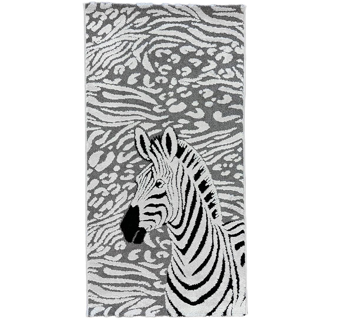 Tepih Elio Kids Zebra 160 x 230 cm crni