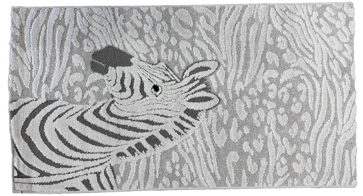 Tepih Elio Kids Zebra 160 x 230 cm sivi