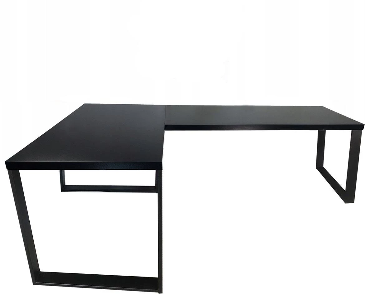 Low Loft model 0 radni sto 202x136x86 crni