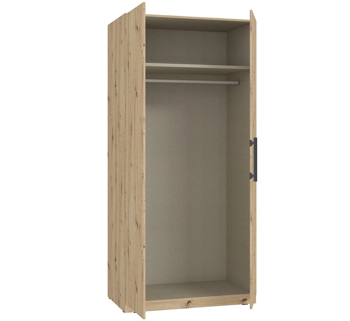 Cadixo cdxs82-d78 ormar 2 vrata 100,9x58,9x212,9 cm natur (artisan hrast)