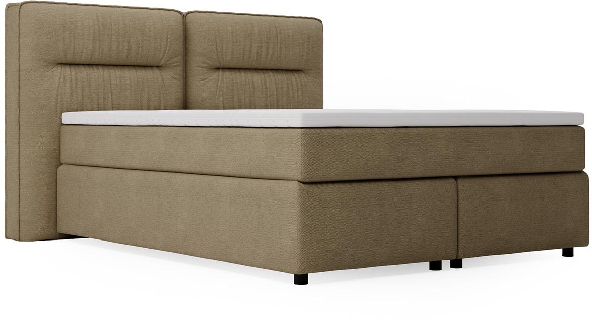 Lisbon Glow 8 boxspring krevet 185x218x128 cm bež