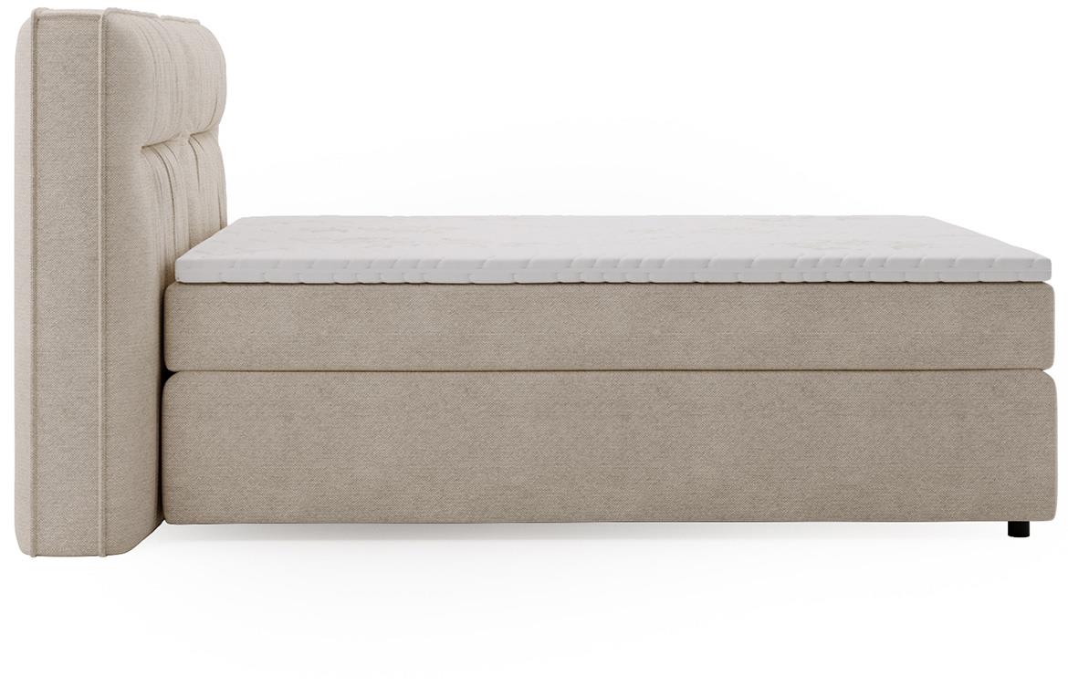 Lisbon Glow 3 boxspring krevet 185x218x128 cm bež