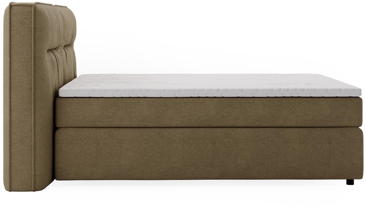 Lisbon Glow 8 boxspring krevet 165x218x128 cm bež