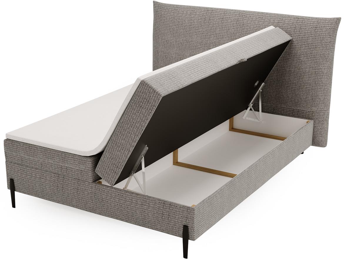 Foxy Over the Horizon 90 boxspring krevet 206x215x124 cm sivi