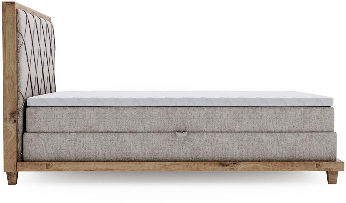 Boston Legacy 20 boxspring krevet 192x220x115 cm sivi