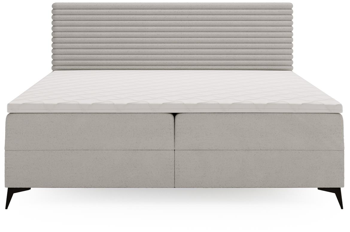 Point Vito 03/Lapit 03 boxspring krevet 182x213x106 cm sivi