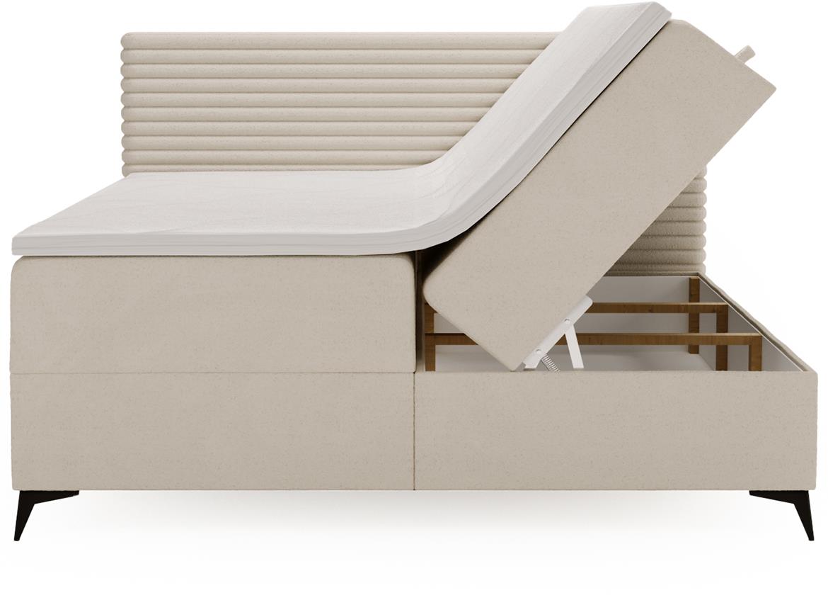 Point Vito 23/Lapit 23 boxspring krevet 162x213x106 cm bež