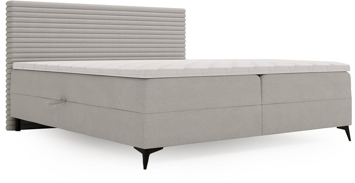 Point Vito 03/Lapit 03 boxspring krevet 142x213x106 sivi