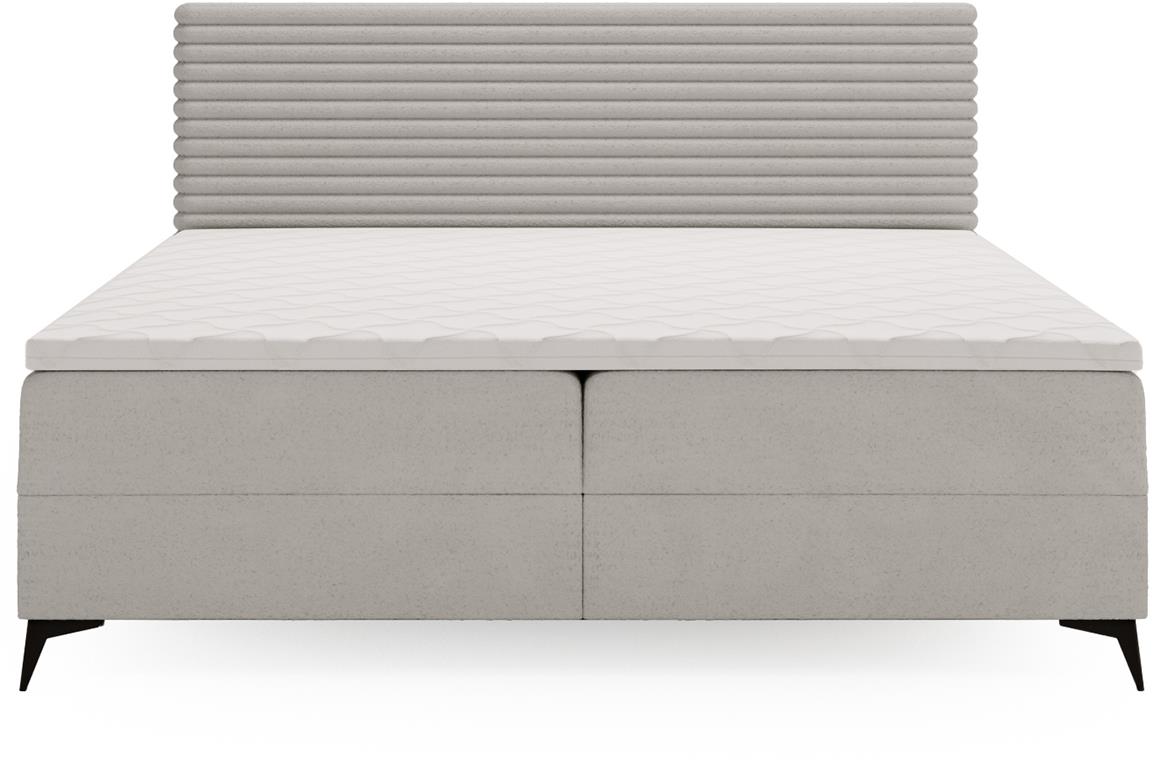 Point Vito 03/Lapit 03 boxspring krevet 142x213x106 sivi