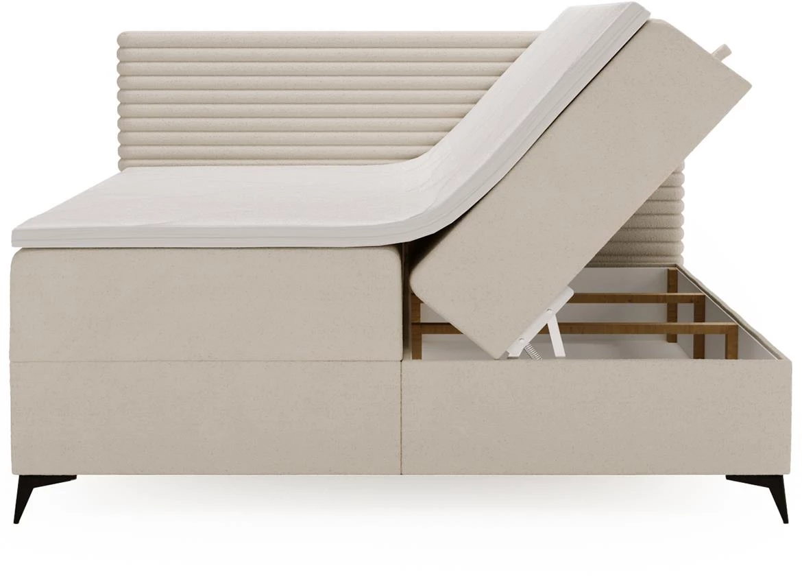 Point Vito 23/Lapit 23 boxspring krevet 142x213x106 cm bež