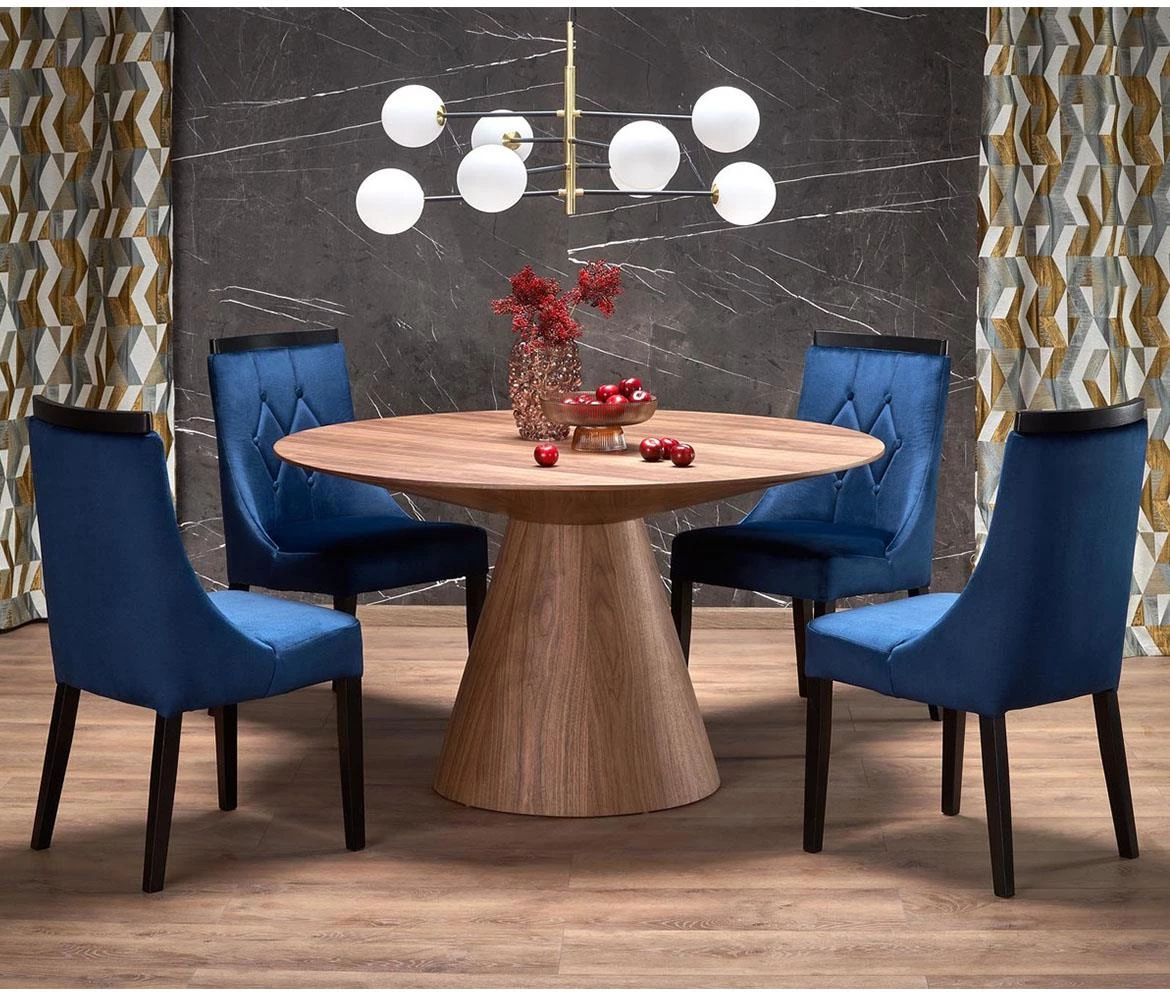 Henderson trpezarijski sto 136 cm mdf - orah