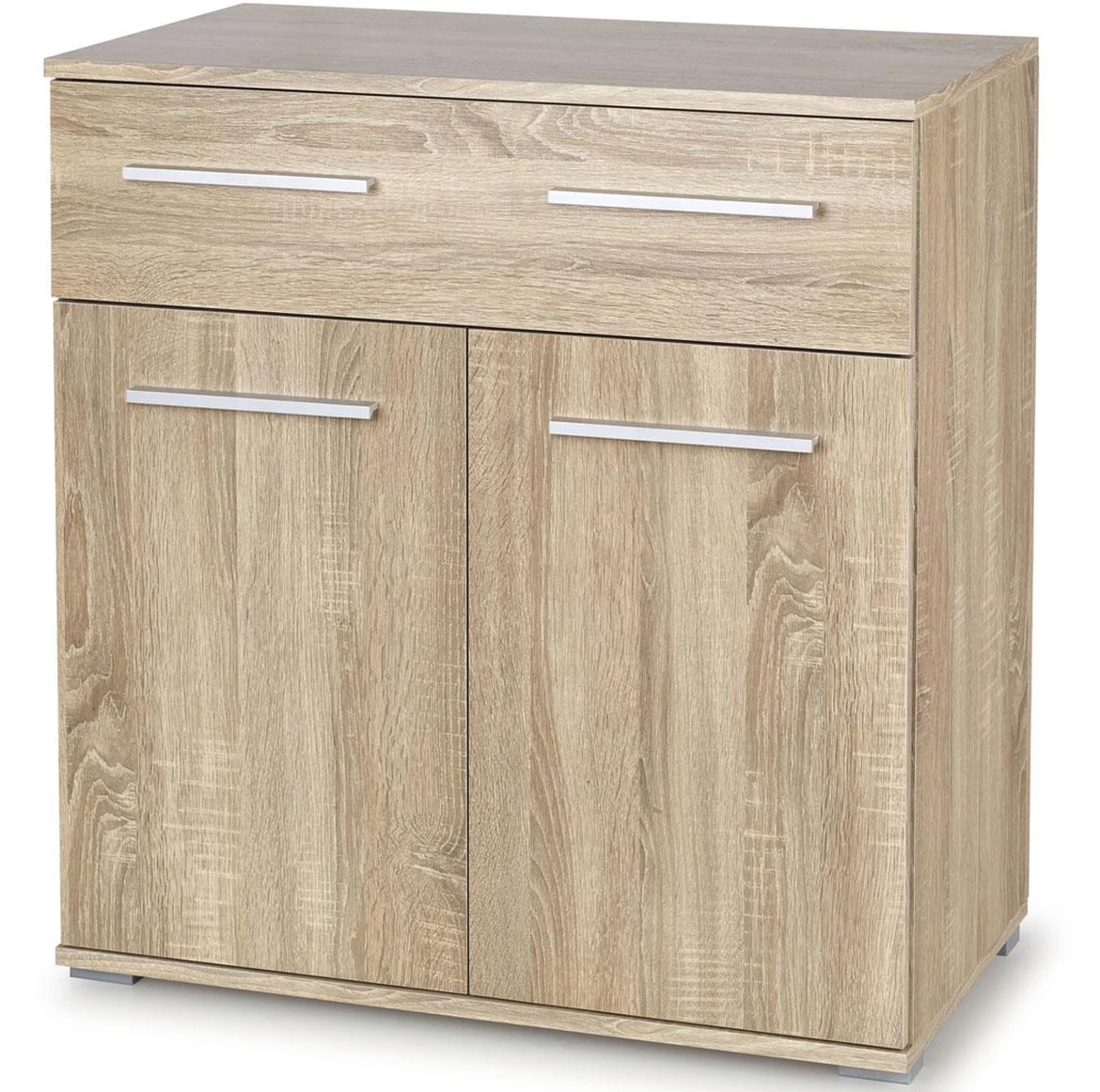 Lima KM-1 komoda 1 fioka + 2 vrata 77x40x82 cm natur (Sonoma hrast)