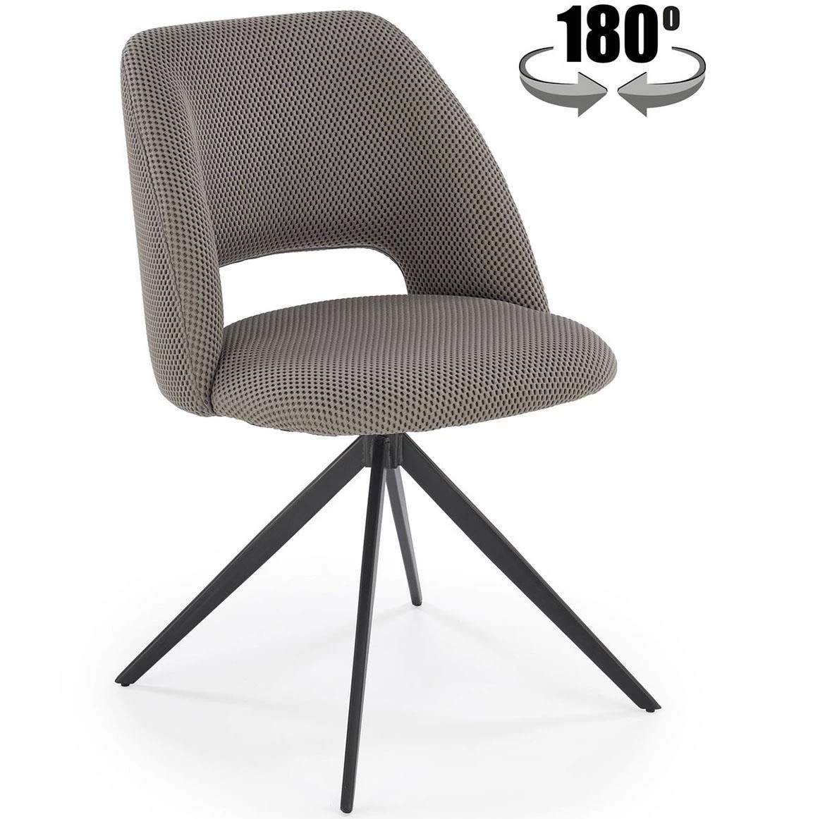 K546 stolica 52x60x79 cm siva