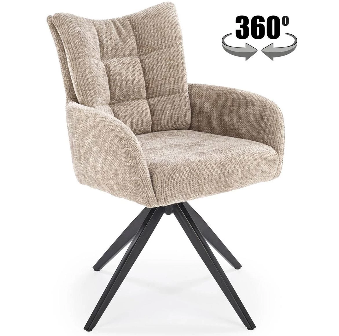 K540 stolica 51x63x89 cm bež