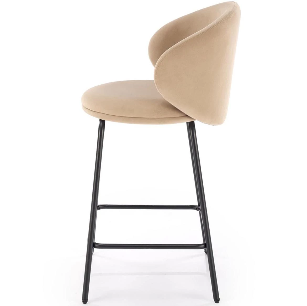 H121 barska stolica 51x50x92 cm bež/crna