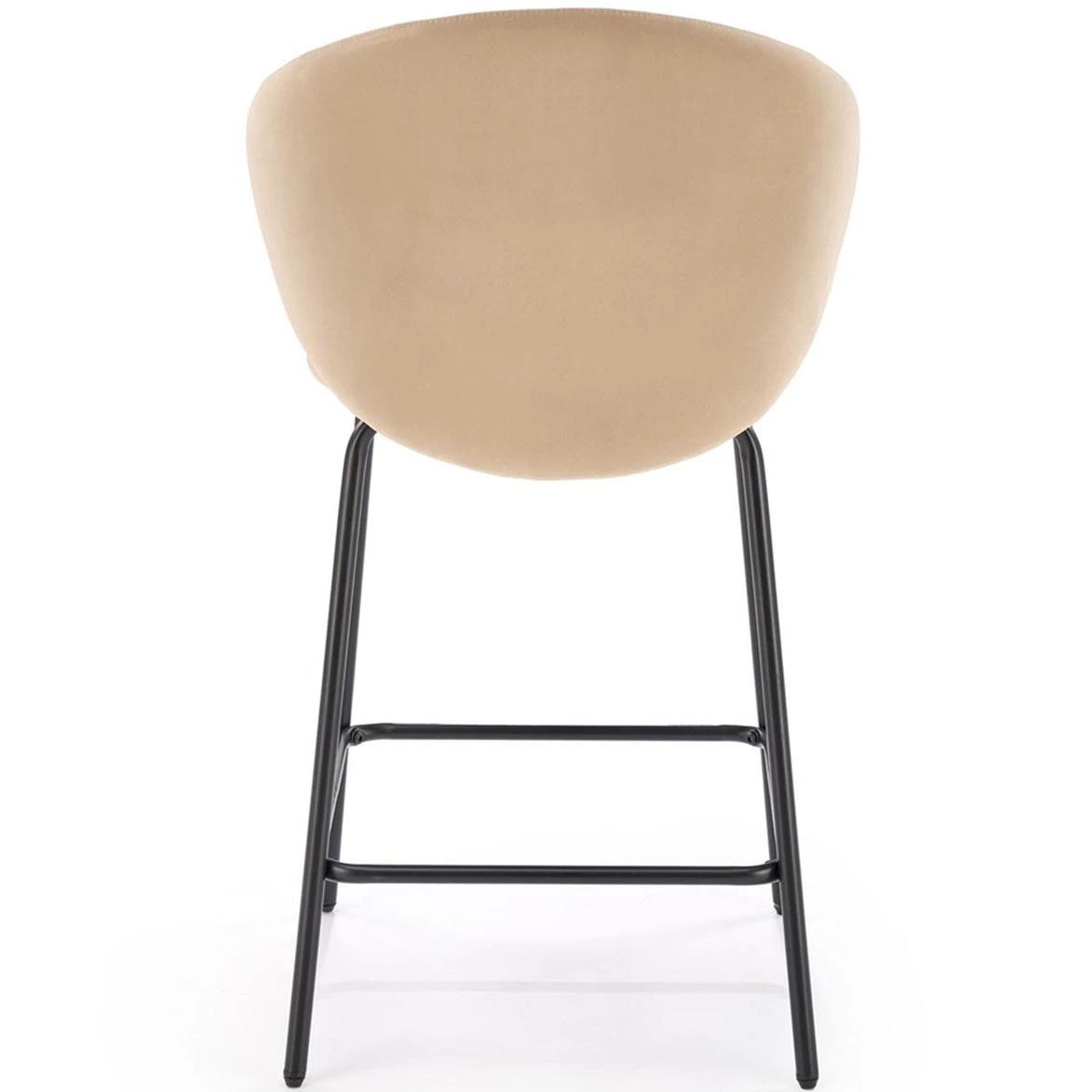 H121 barska stolica 51x50x92 cm bež/crna